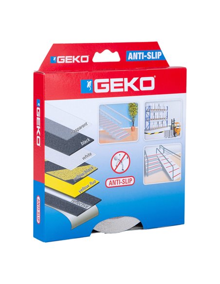 Nastro adesivo antiscivolo fosforescente ANTISLIP 19mm x 15mt Geko 220/206
