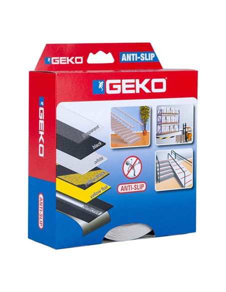 Nastro adesivo antiscivolo fosforescente ANTISLIP 50mm x 15mt Geko 220/208