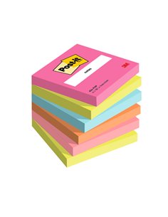 Cf. 6pz blocco 100fg. Post-it® Notes 76x76mm 654-POP Popmistic 7100259210