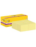 Cf. 20+4pz blocco 90fg.Post-it®Super Sticky 76x76mm 654-SSCY-VP24 giallo Canary 7100236613