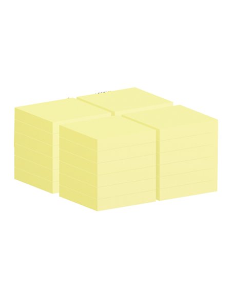Cf. 18+6pz blocco 100fg.Post-it® Notes 38x51mm 653-CY-VP24 giallo Canary 7100317764