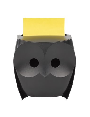 Dispenser Gufo Post-it® Zeta Notes +1 ricarica Super Sticky 90fg. OWL-330 7100322315 POST-IT BLOCCHI ADESIVI-DISPENSER