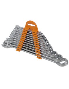 12 Chiavi combinate CRV con teste inclinate di 15° Valex 1460827 Valex PORTAUTENSILI