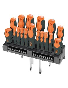 37 Cacciaviti con portainserto e Bits Valex 1463898