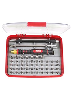 Portainserti di precisione con 51 inserti Valex 1453496 Valex PORTAUTENSILI