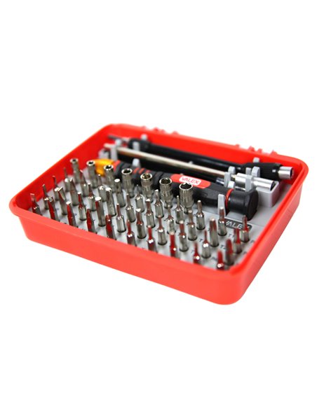 Portainserti di precisione con 51 inserti Valex 1453496 Valex PORTAUTENSILI