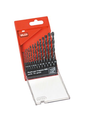 13 Punte per metallo HSS Valex 1461184