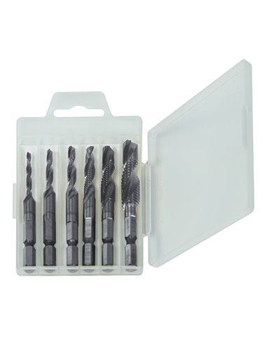 6 Punte per metallo autofilettanti HSS Valex 1461300