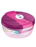 Lunch Bowl Origins a 3 scompartimenti 1,4 lt rosa Maped 872601