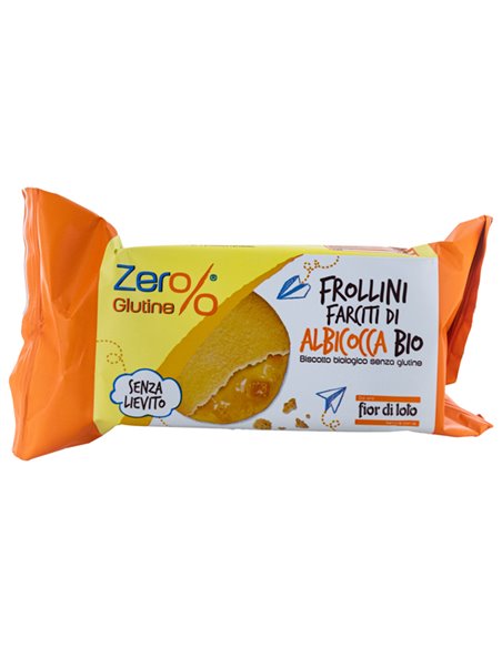 Frollini farciti di albicocca monodose 70gr Zerglutine 38885 Zer%glutine SNACK DOLCI-SALATI