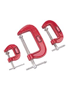 Set 3 morsertti a C con serraggio a vite Valex 1454573