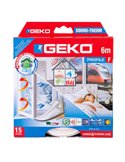 Guarnizione per l’isolamento di porte e finestre SOUND-THERM 6mt bianco Geko 3300/2