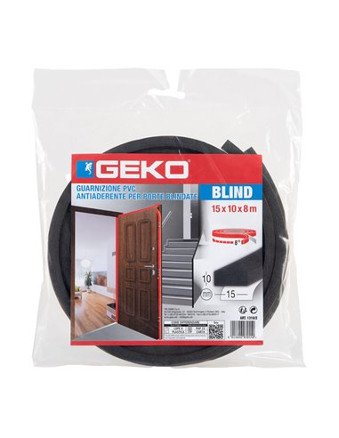 Guarnizione per isolamento porte blindate 17mmx8mt Geko 1310/2
