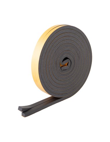 Guarnizione per isolamento porte blindate 17mmx8mt Geko 1310/2