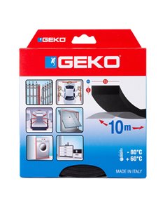 Guarnizione adesiva in neoprene per serramenti MUSS 15x5mmx10mt Geko 1300/5 Geko PARAFREDDO