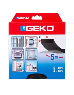 Guarnizione adesiva in neoprene per serramenti MUSS 15x10mmx5mt Geko 1300/15 Geko PARAFREDDO