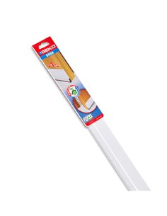 Paraspifferi per porte in pvc flessibile con feltro bianco 100cm DOOR Geko 1500/12 Geko PARAFREDDO