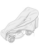 Telo di copertura per rasaerba Special 188x64xh100cm Verdemax 7935