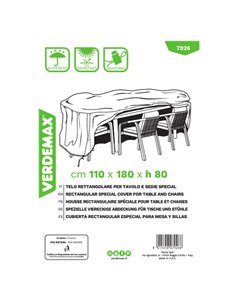Telo di copertura per tavolo e sedie Special 110x180xh80cm Verdemax 7926 2
