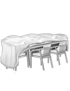 Telo di copertura per tavolo e sedie Special 110x240xh80cm Verdemax 7927