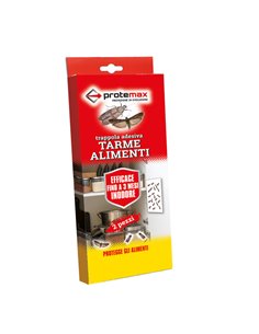Blister con 2 trappole adesive per tarme in alimenti Protemax PROTE348 Protemax INSETTICIDI
