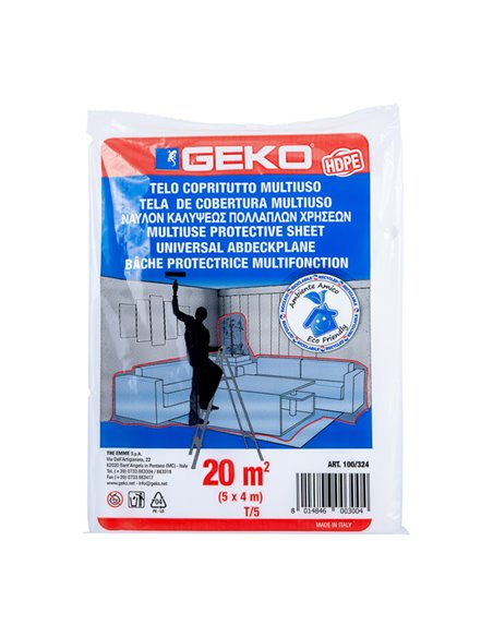 Telo HD copritutto multiuso 20mq 95/105gr Geko 100/324