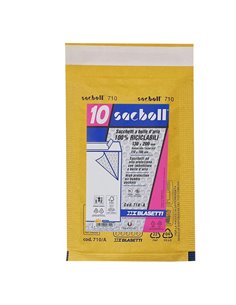 10 Buste imbottite Sacboll in carta avana A 13x20cm BLASETTI 0710 BLASETTI BUSTE IMBOTTITE