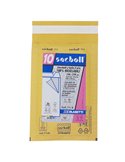 10 Buste imbottite Sacboll in carta avana B 14X27cm BLASETTI 0711