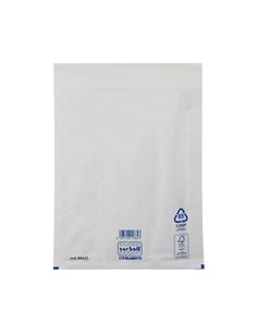 10 Buste imbottite Sacboll in carta bianca D 20X32cm BLASETTI 0884 BLASETTI BUSTE IMBOTTITE