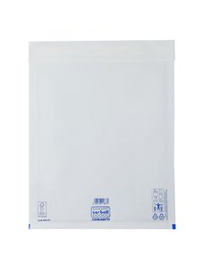 10 Buste imbottite Sacboll in carta bianca H 29X42cm BLASETTI 0887