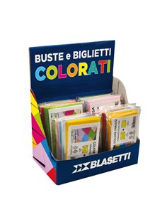 Expo 20 conf. da 10 buste e biglietti formati e colori assortiti Blasetti 260 BLASETTI BUSTE E BIGLIETTI PER RICORRENZE