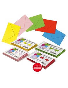 Expo 20 conf. da 10 buste e biglietti formati e colori assortiti Blasetti 260 BLASETTI BUSTE E BIGLIETTI PER RICORRENZE 2
