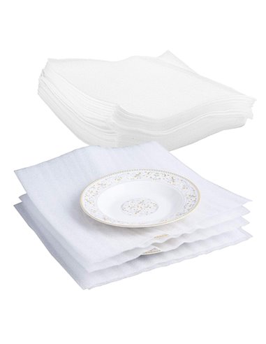 Conf 100 Fogli in schiuma foam per imballaggio 30x30cm 1812