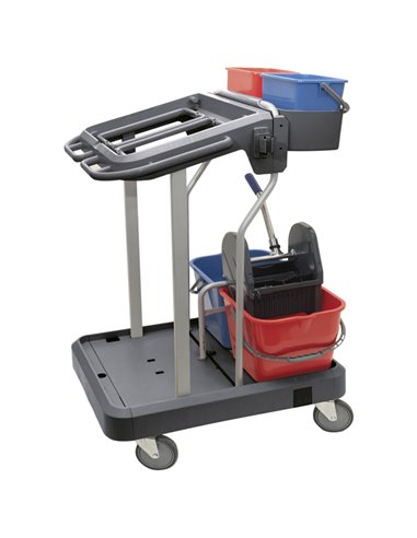 Carrello multifunzione Uni-J 4.1 Taxon MULTIUNIJ041 TAXON ACCESSORI PER PULIZIA AMBIENTI