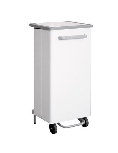 Pattumiera a pedale Gastro 110L bianco Stilcasa 748B/110M STILCASA PATTUMIERE E BIDONI