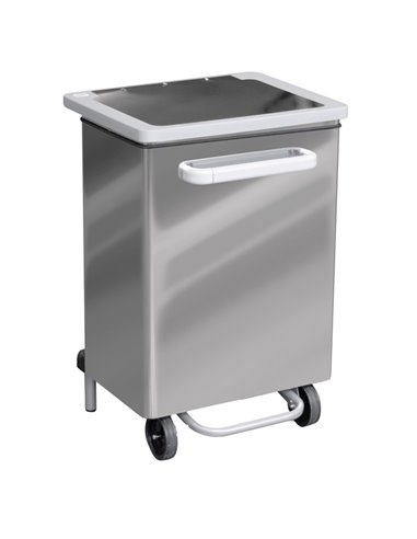 Pattumiera a pedale Gastro 70L acciaio lucido Stilcasa 750A/70M STILCASA PATTUMIERE E BIDONI