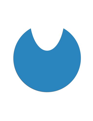 Adesivo raccolta differenziata blu per carrelli portasacco Stilcasa ADE406-BL