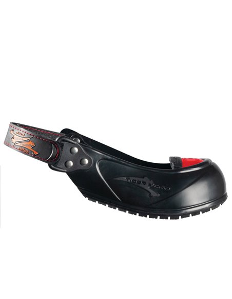 Sovrascarpe con puntale Visitor tg M (39-43) nero/ rosso Safety Jogger VISITOR-39/43(M) Safety Jogger CALZATURE DI SICUREZZA