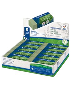 Box 20 gomme Eco 526 65x23x13mm per matita Staedtler 526 80-5