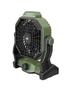 Ventilatore portatile con luce LED da campeggio Ø12 cm MF 0612VL 118620051 2