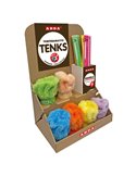 Display VoilA' 24 temperamatite Tenks Peluche+24 righe 16cm col.ass. Arda 1650002