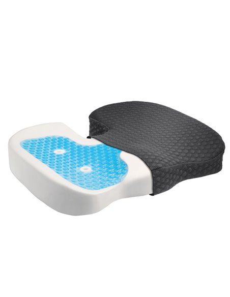 Cuscino per sedile in Cool-Gel Premium Nero-Kensington K55807WW KENSINGTON SUPPORTI LOMBARI