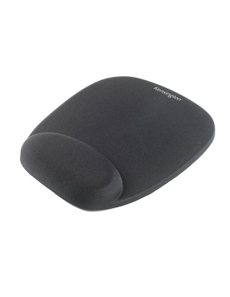 Tappetino per mouse in schiuma e poggiapolsi integrato Nero-Kensington 62384 KENSINGTON MOUSEPAD E POGGIAPOLSI