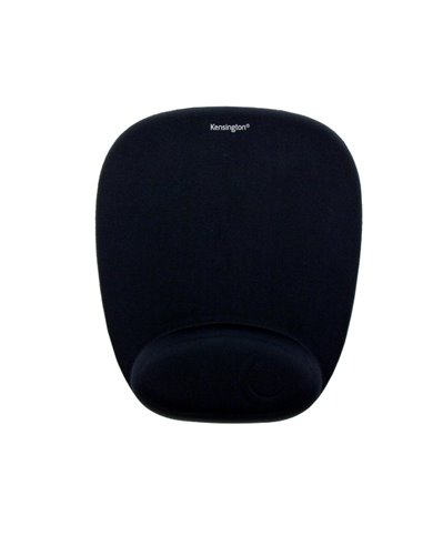 Tappetino per mouse in schiuma e poggiapolsi integrato Nero-Kensington 62384 KENSINGTON MOUSEPAD E POGGIAPOLSI