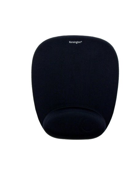 Tappetino per mouse in schiuma e poggiapolsi integrato Nero-Kensington 62384 KENSINGTON MOUSEPAD E POGGIAPOLSI