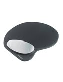 Memory Gel Tappetino per mouse e poggiapolsi integrato Nero-Kensington 62404