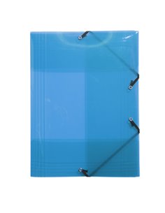 Cartella 3 lembi c/elastici in PP A4 colori ass. 56701E Crystal Colours Exacompt 56701E EXACOMPTA CARTELLINE A TRE LEMBI PLAS... 2