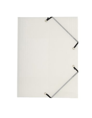 Cartella 3 lembi c/elastici in PP A4 colori ass. 56701E Crystal Colours Exacompt 56701E EXACOMPTA CARTELLINE A TRE LEMBI PLAS...