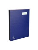 Libro Firma 20 pagine Blu 24X35cm 57022E Exacompta 57022E