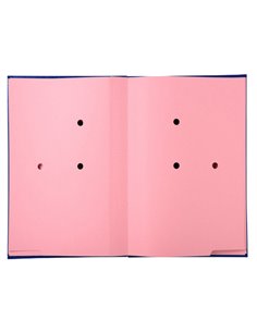 Libro Firma 20 pagine Blu 24X35cm 57022E Exacompta 57022E EXACOMPTA CLASSIFICATORI 2